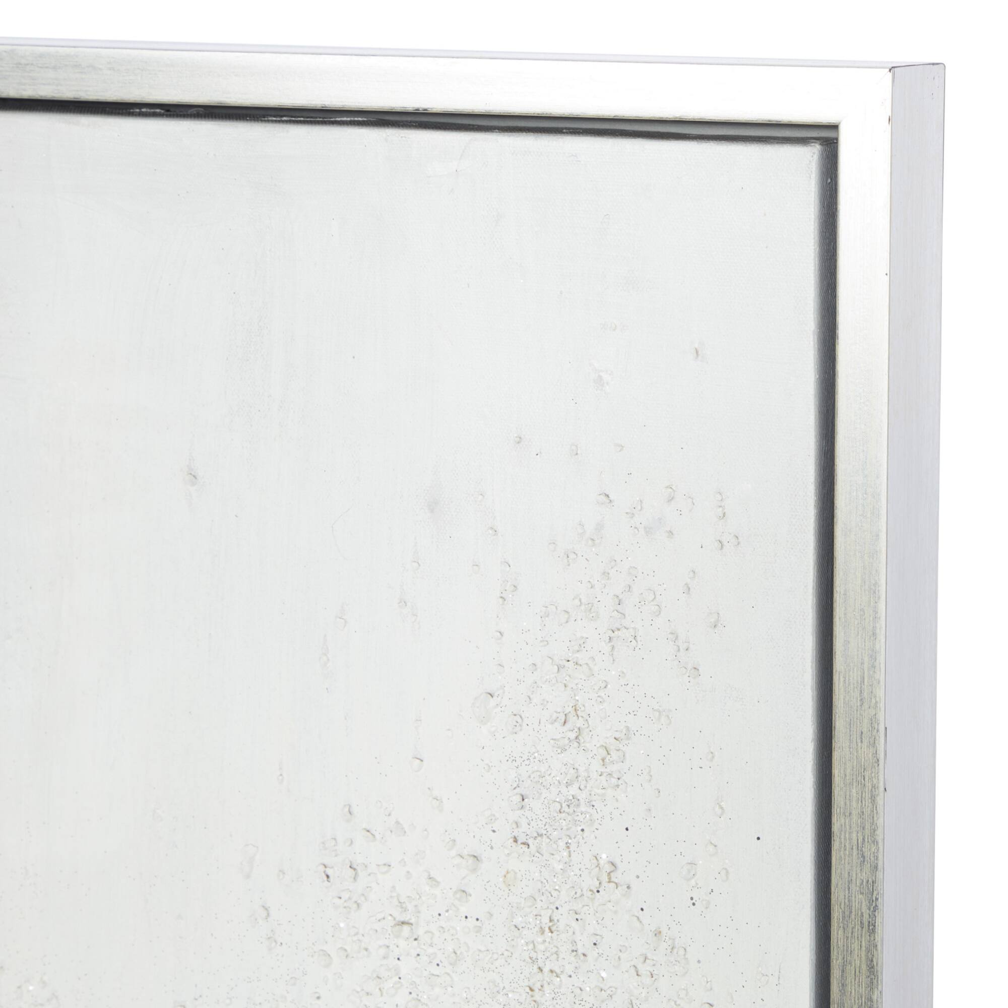 CosmoLiving by Cosmopolitan White Canvas Contemporary Wall Art